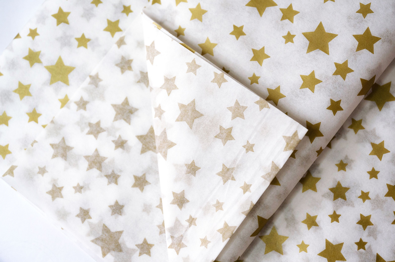 Скатерть бумажная Pa-Pino Звездочки, 120 x 180см