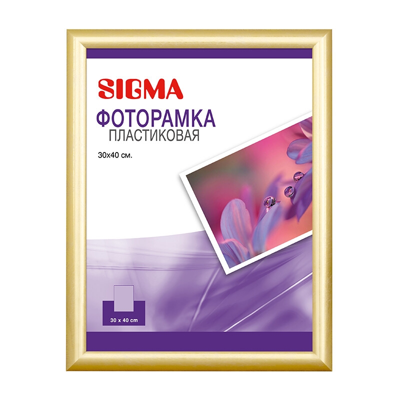 SIGMA Фоторамка черная, 30 x 40см
