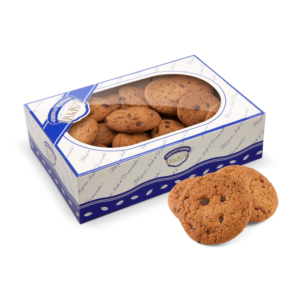 Печенье Полет Овсяное с кусочками шоколада 600 г