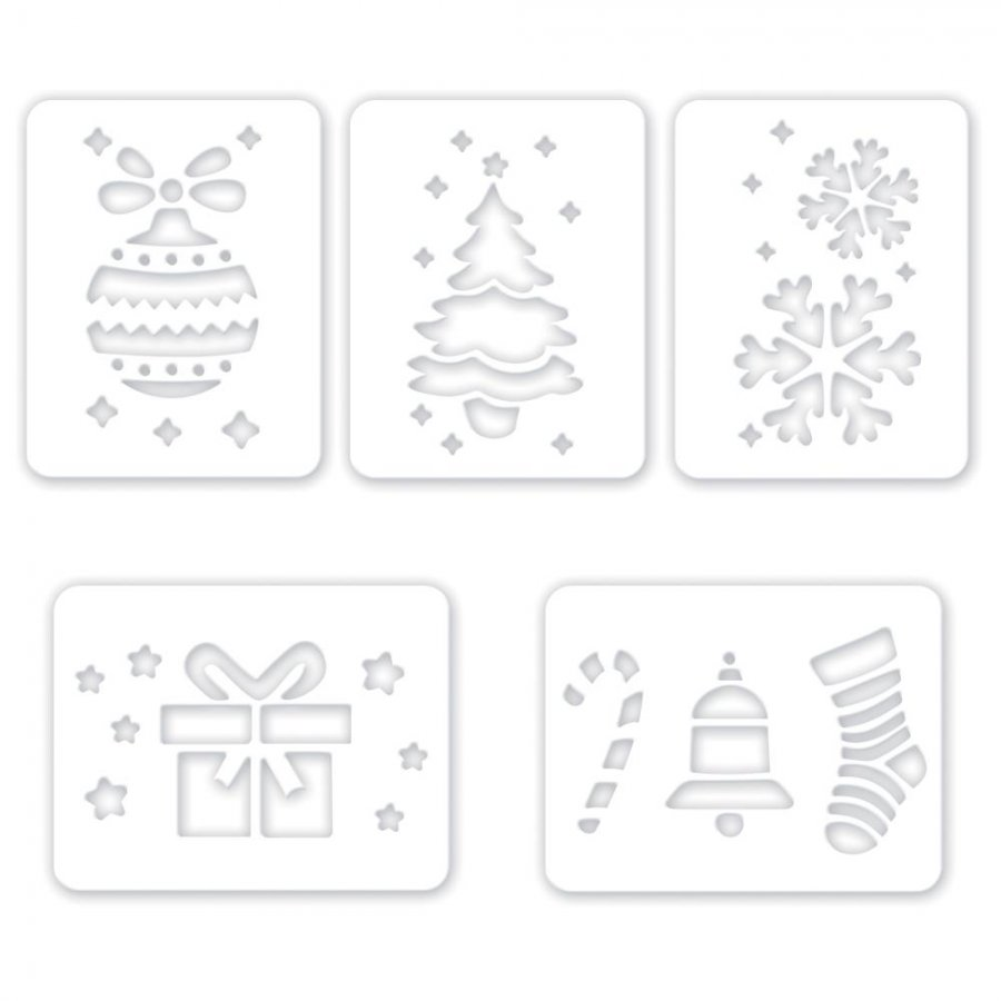 Набор трафаретов B&H для спрея, 5 шт.