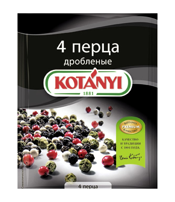 Смесь перцев Kotanyi дробленая, 12г Смесь перцев Kotanyi дробленая, 12г