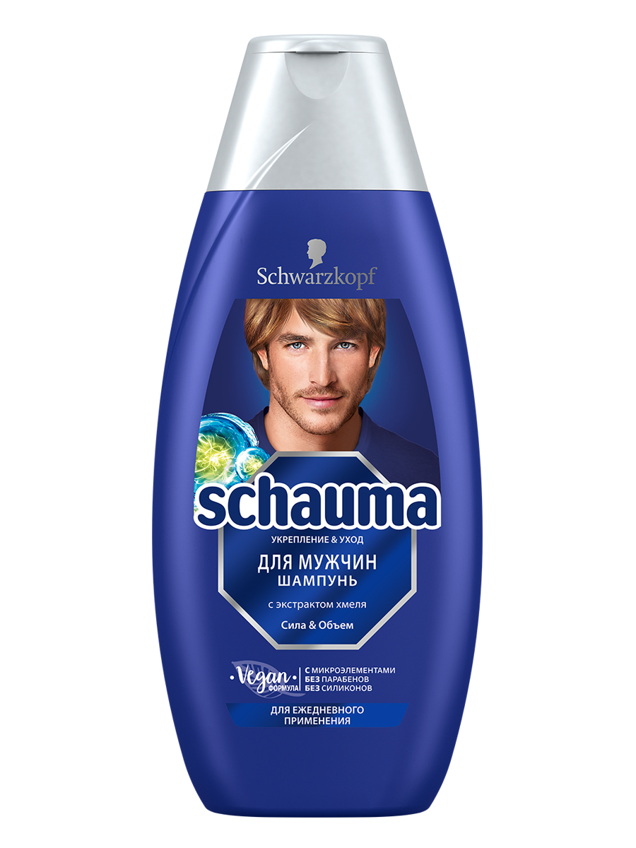 Шампунь для волос Schauma для ежедневного применения 380 мл