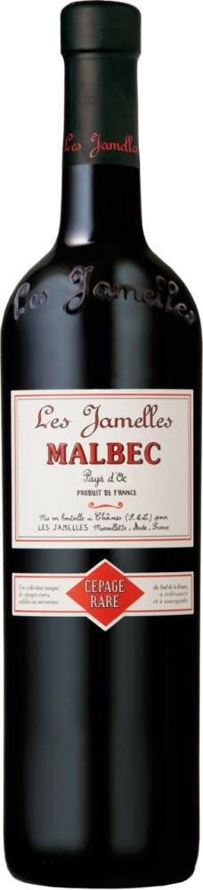 Вино Les Jamelles Cepage Rare Malbec Pays d'Oc IGP красное сухое 13% 0,75 л