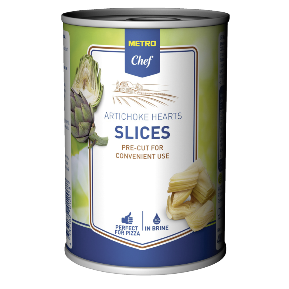Артишоки METRO CHEF резаные, 400-425 г
