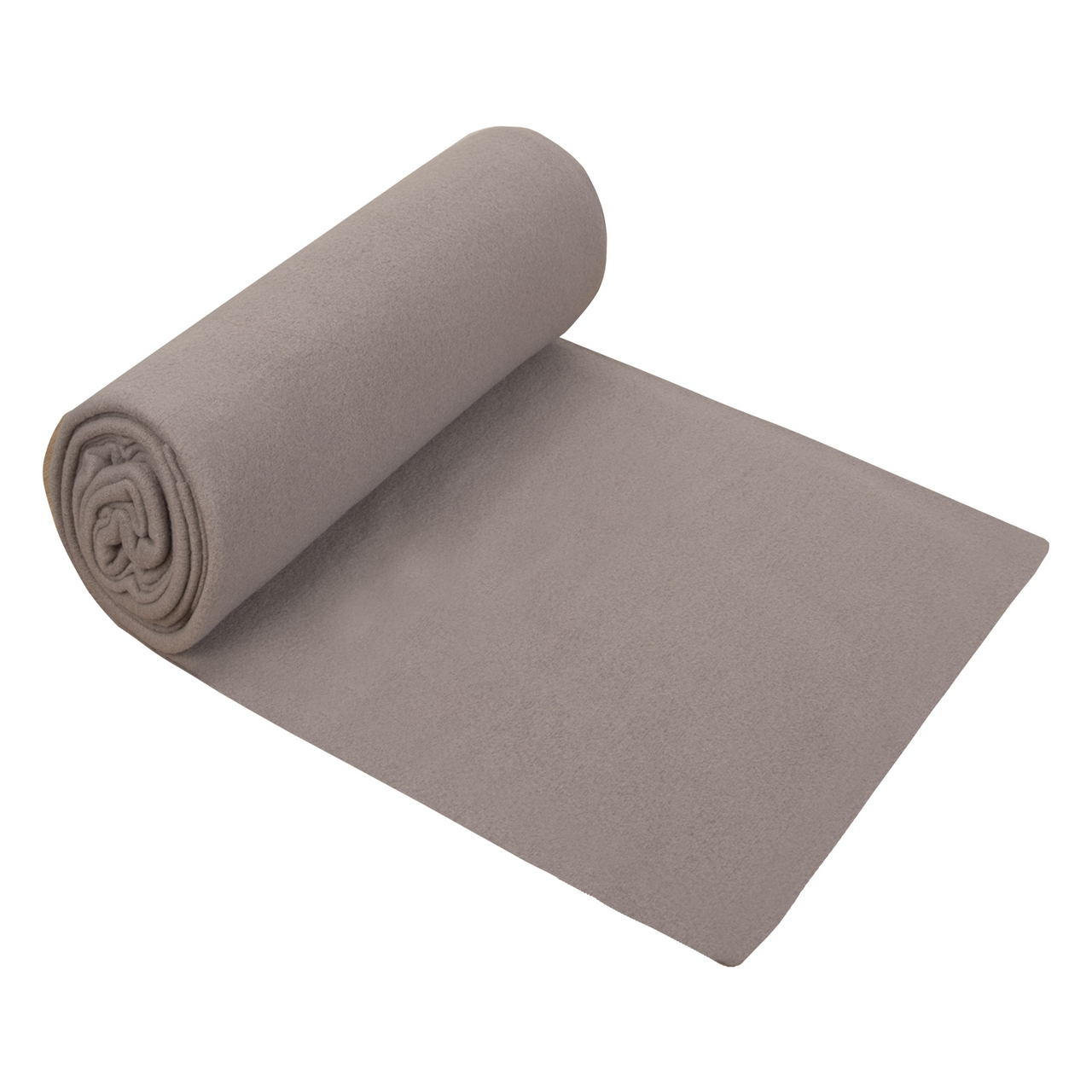 aro Плед флисовый серо-бежевый, 130 х 170см