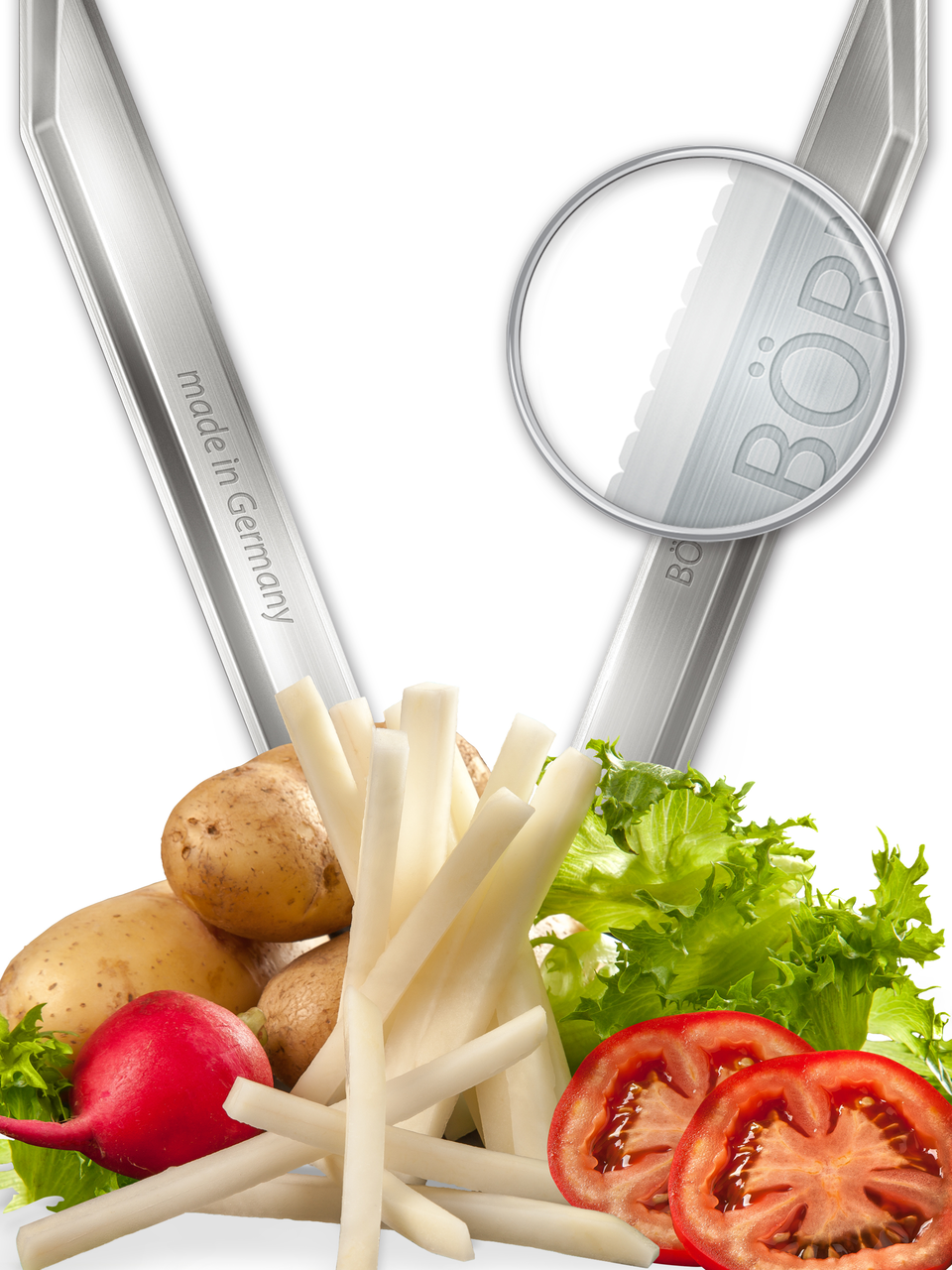 Овощерезка Borner Профи металлическая комплект