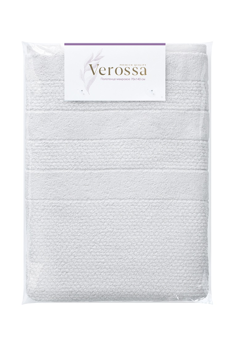 Полотенце Verossa Milano махровое белое хлопок, 50 х 90см