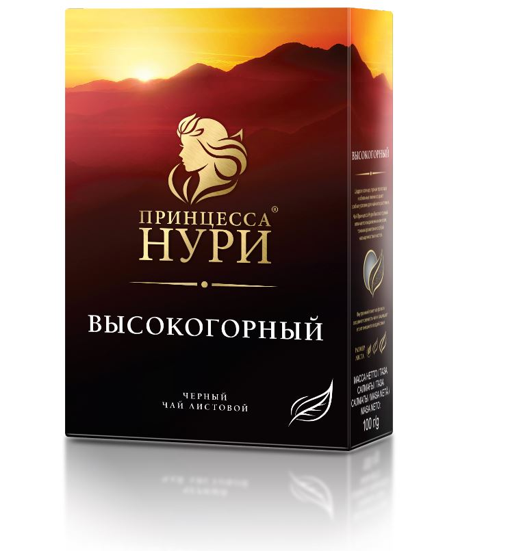 Чай черный Принцесса Нури высокогорный листовой, 100г
