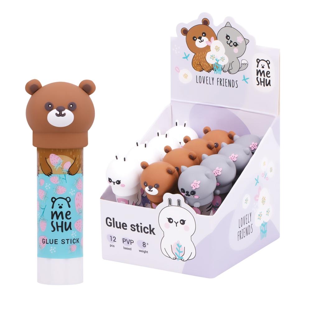 КЛЕЙ-КАРАНДАШ ANIMALS 8Г MESHU