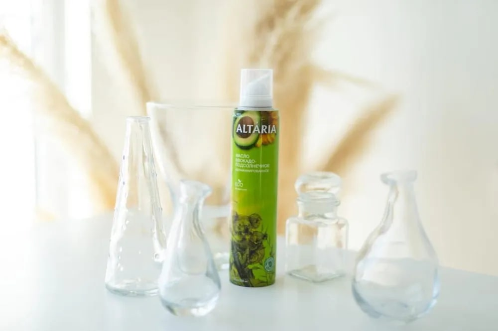 Масло Altaria авокадо-подсолнечное нерафинированное, 250мл