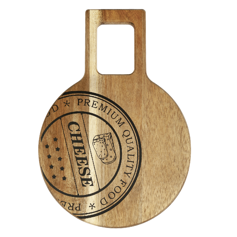 Доска сервировочная Cheese из акации 35 см