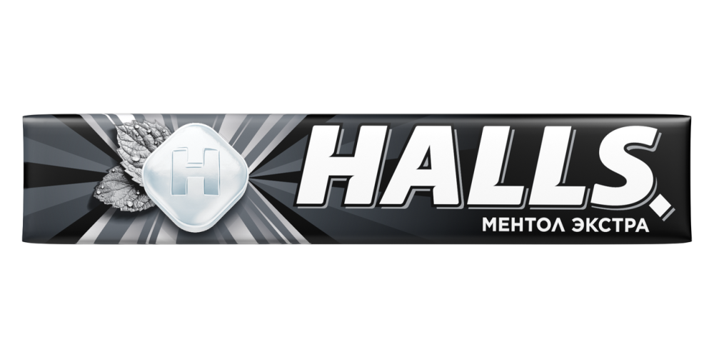 Карамель Halls ментол экстра леденцовая 24.5 г