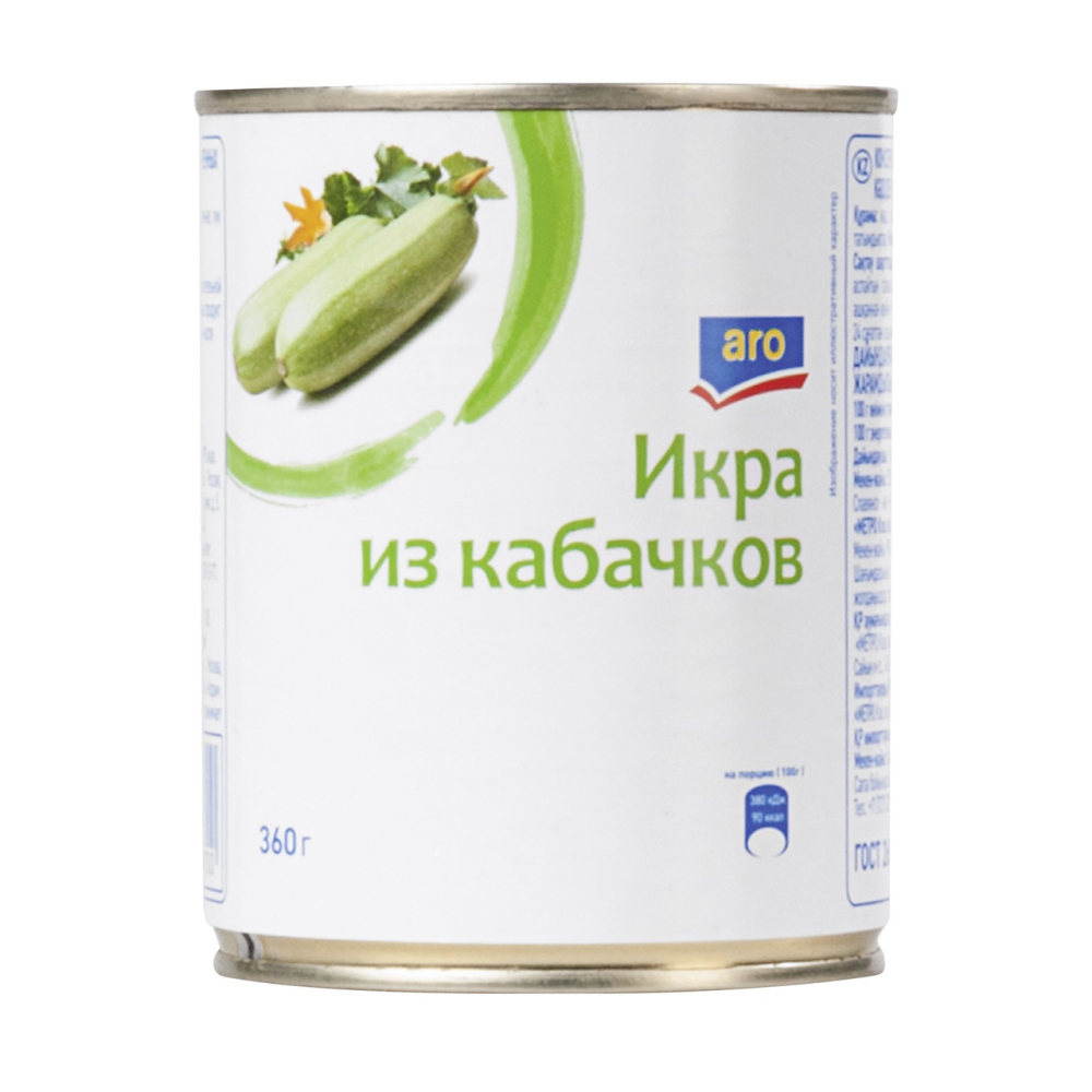 Икра кабачковая ARO, 360г