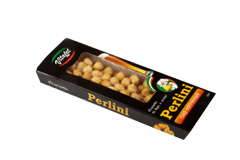 Сыр копченый Vitalat Perlini 40% 100 г