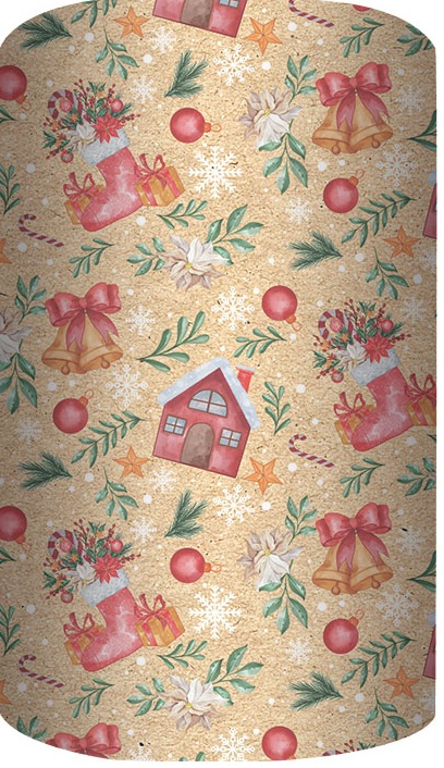 Бумага упаковочная Regalissimi крафт, 70 x 200см