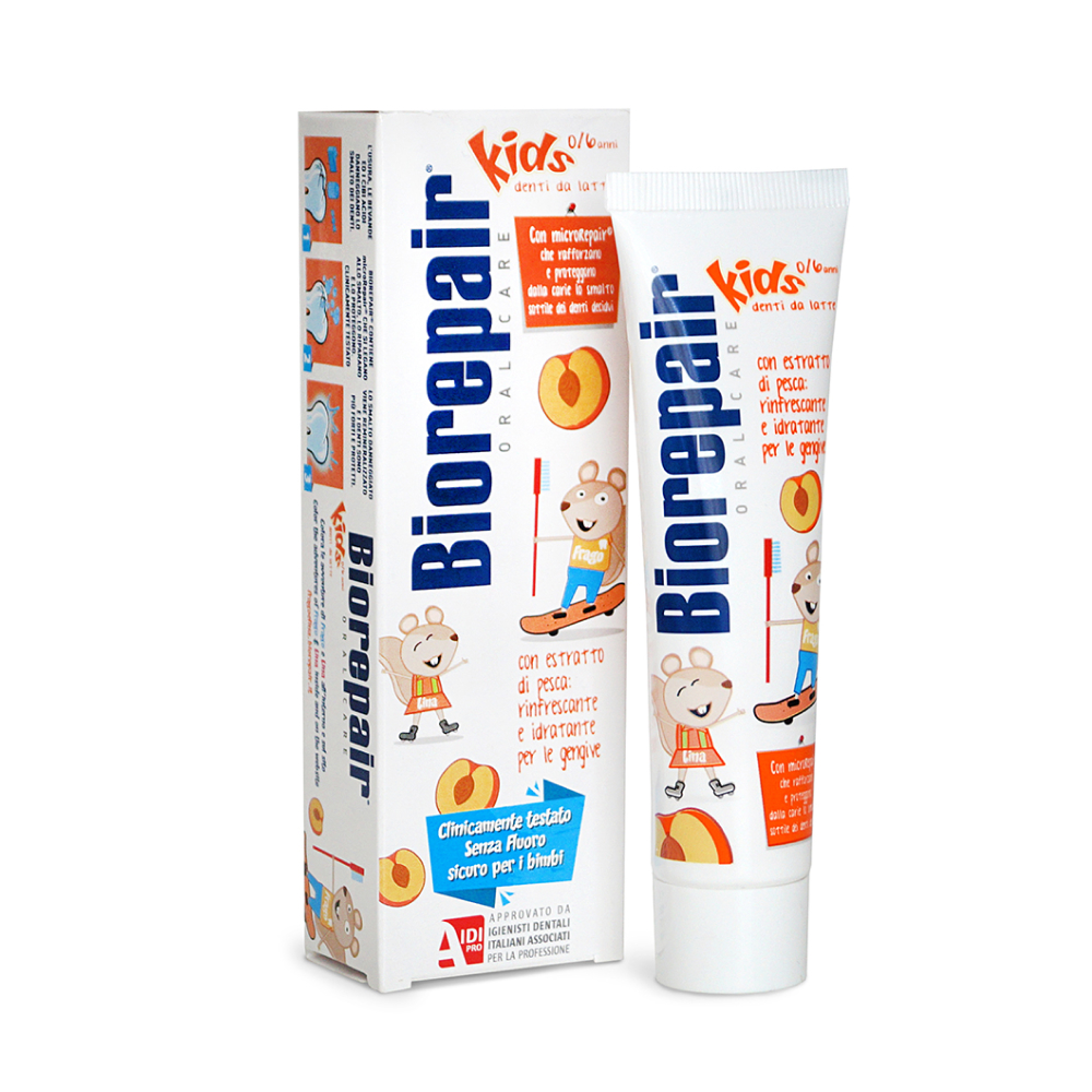 Зубная паста Biorepair со вкусом персика, 50мл