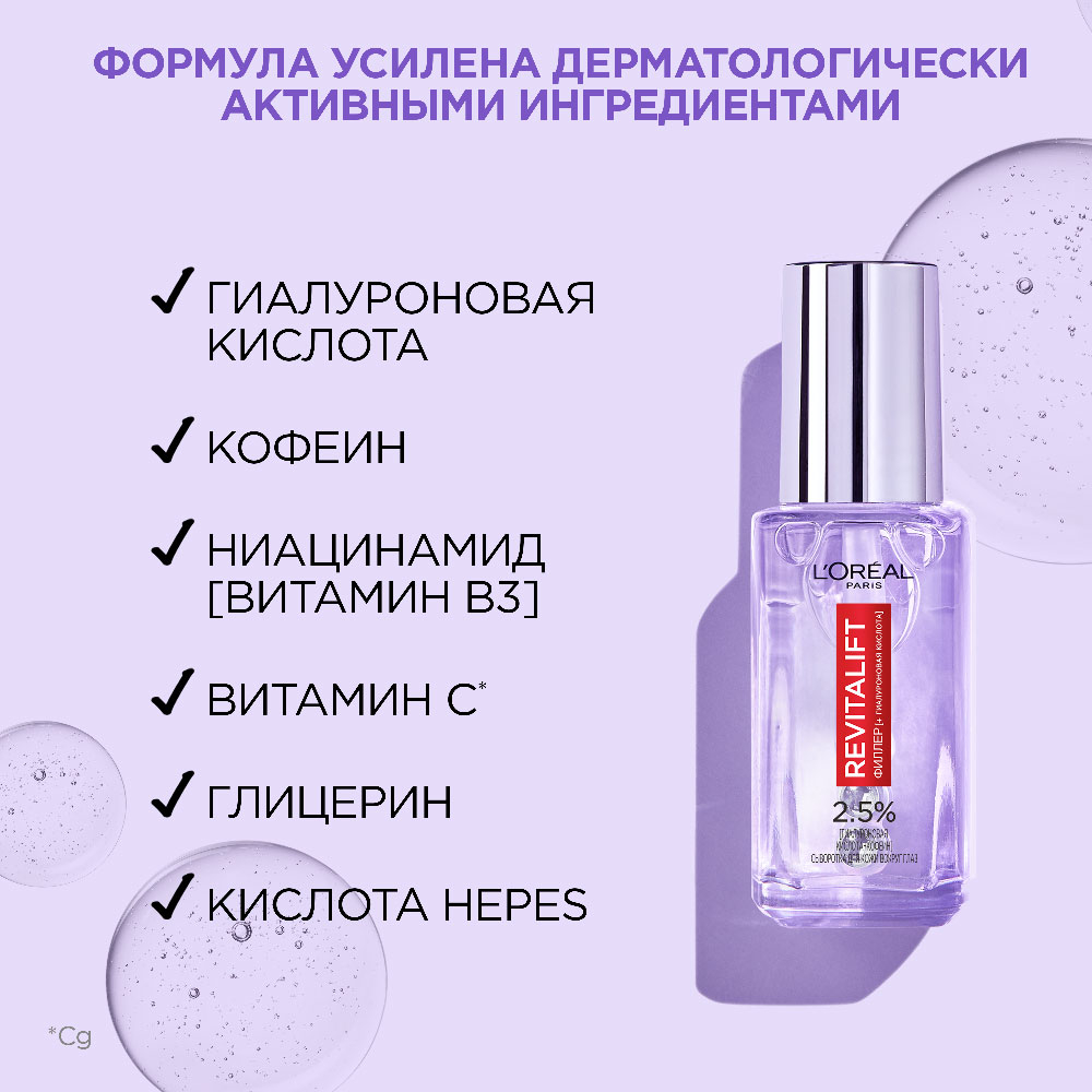Сыворотка L'Oreal Paris Филлер вокруг глаз, 20мл