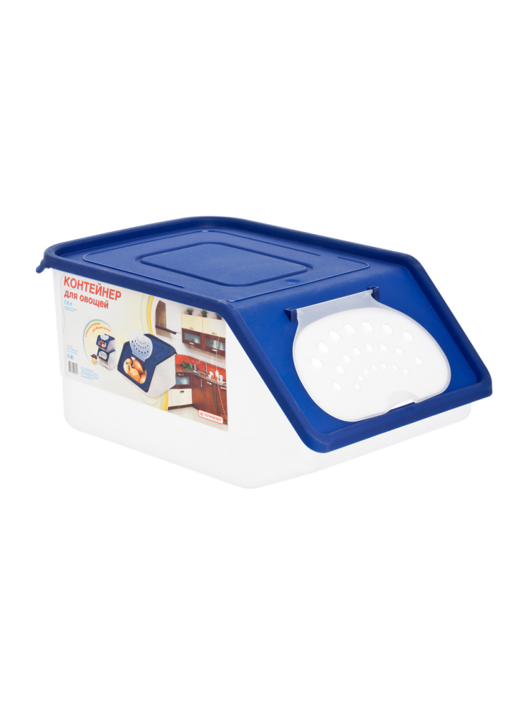 Контейнер Полимербыт 820 7,6 л синий