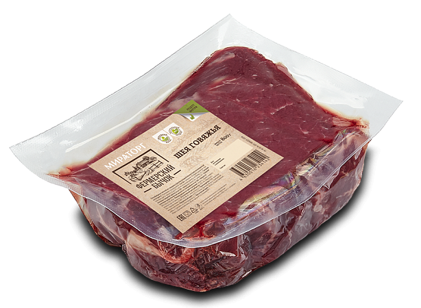 Шея говяжья Мираторг Фермерский бычок охлажденная