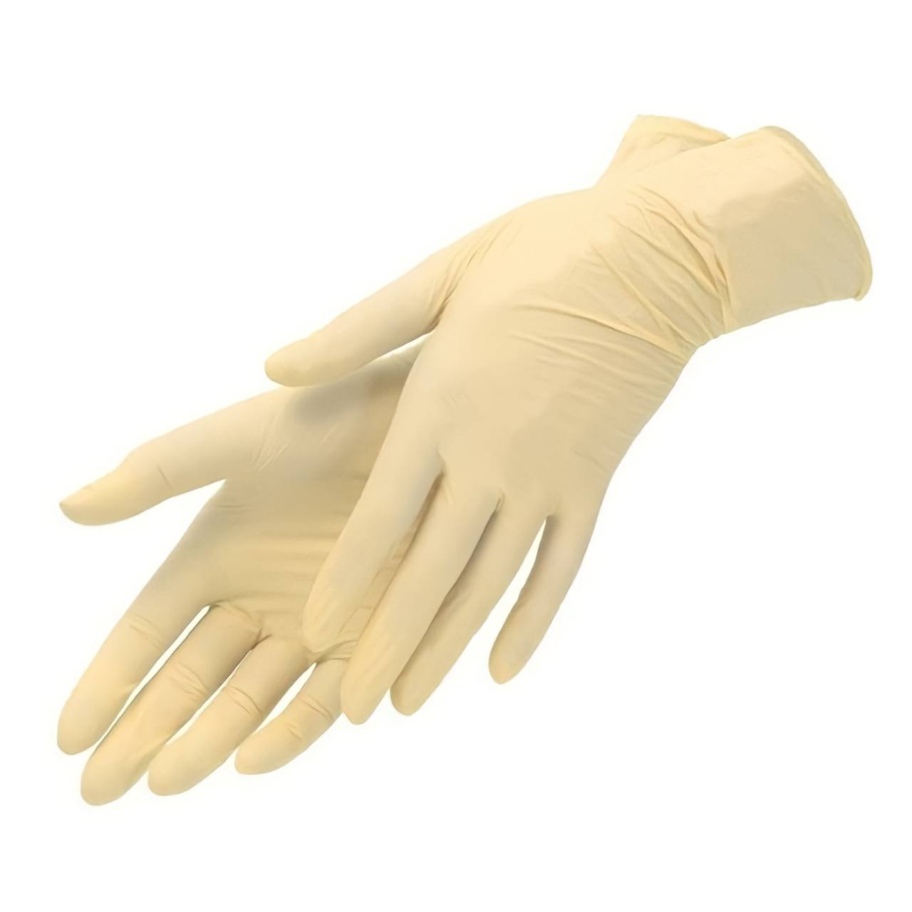 Перчатки Bi-Safe латексные опудренные размер M, 100шт