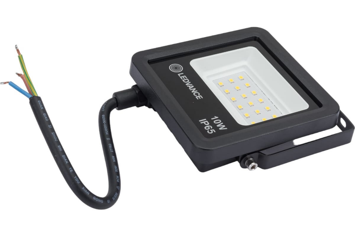 Светодиодный прожектор Ledvance ДО-10Вт 4000К 900Лм IP65
