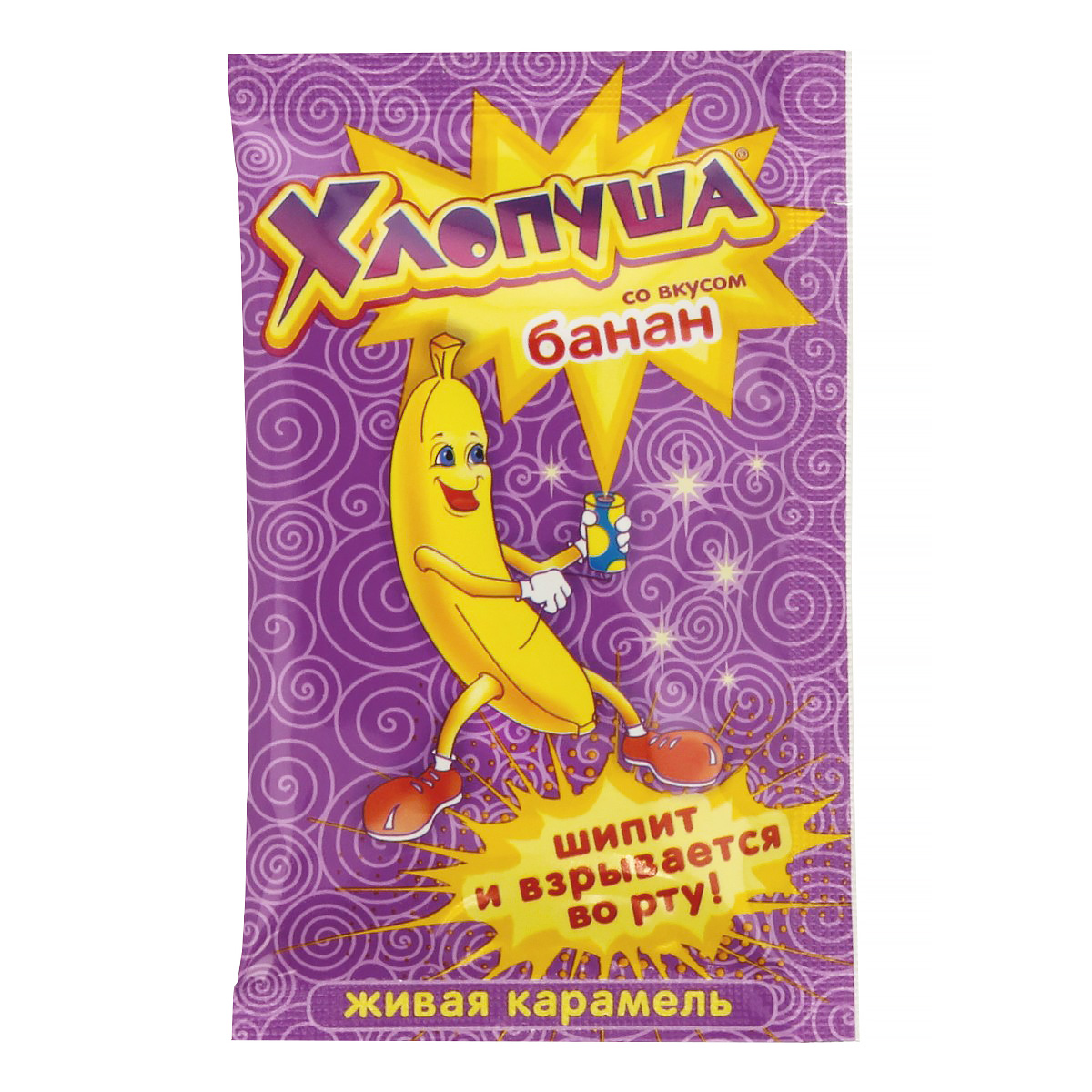 Леденцы-хлопушки Хлопуша ассорти, 7г