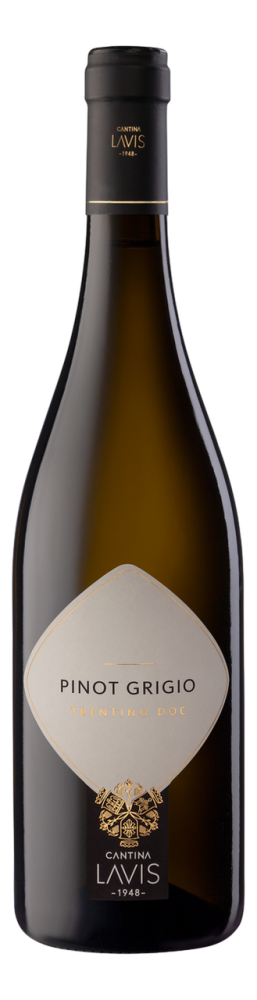 Вино Lavis Pinot Grigio белое сухое, 0.75л