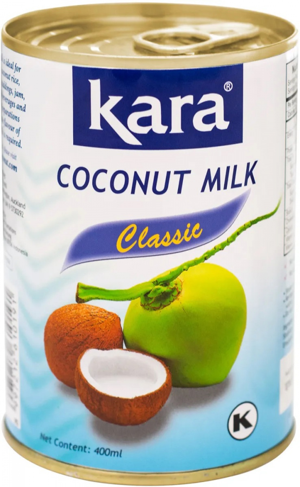 Кокосовое молоко Kara 17%, 400мл