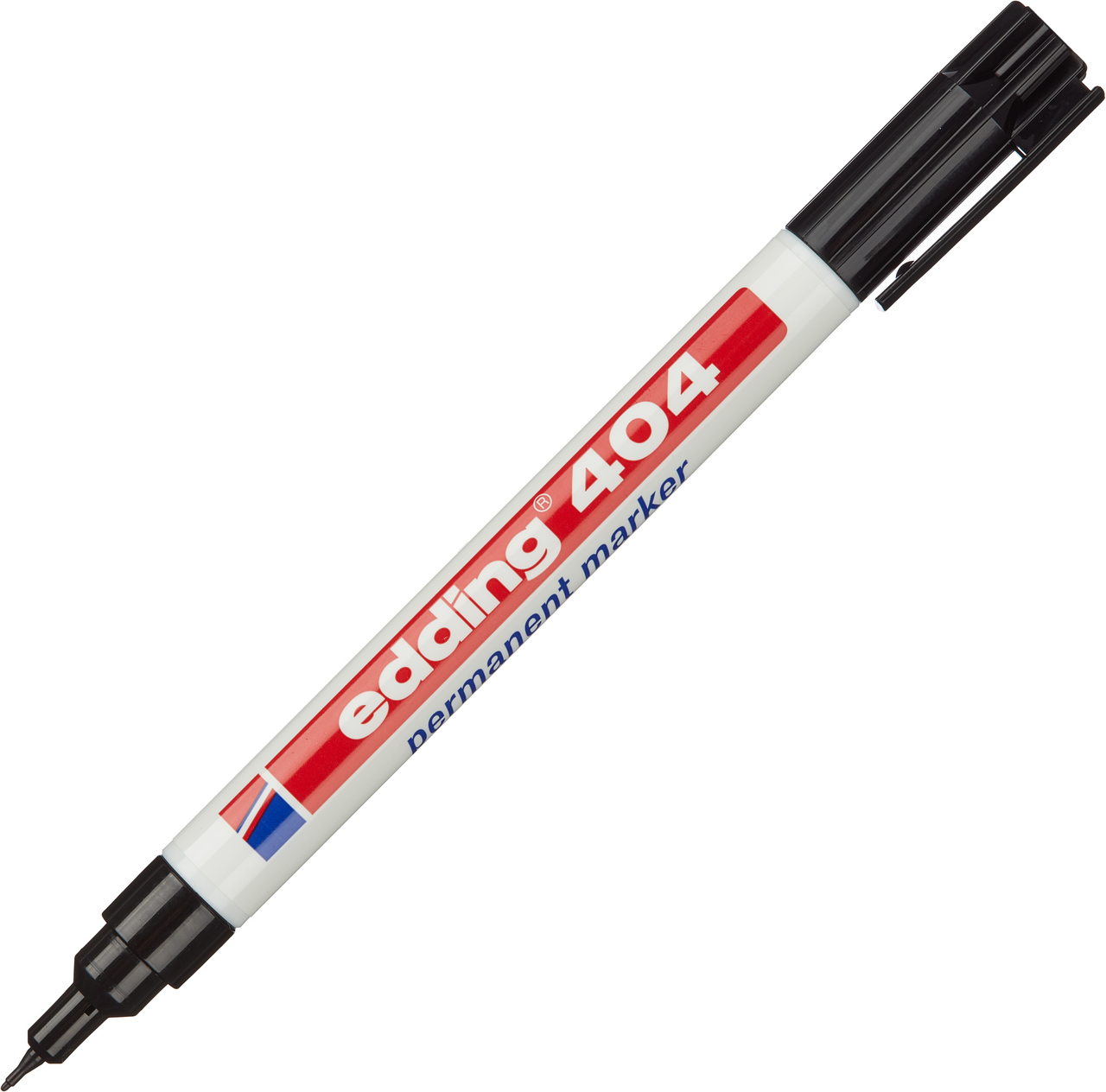 Маркер Edding перманентный E-404/1 черный, 0.75мм
