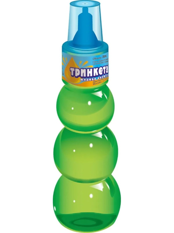 Жидкая конфета Тринкета со вкусом клубники безалкогольный негазированный напиток, 70г