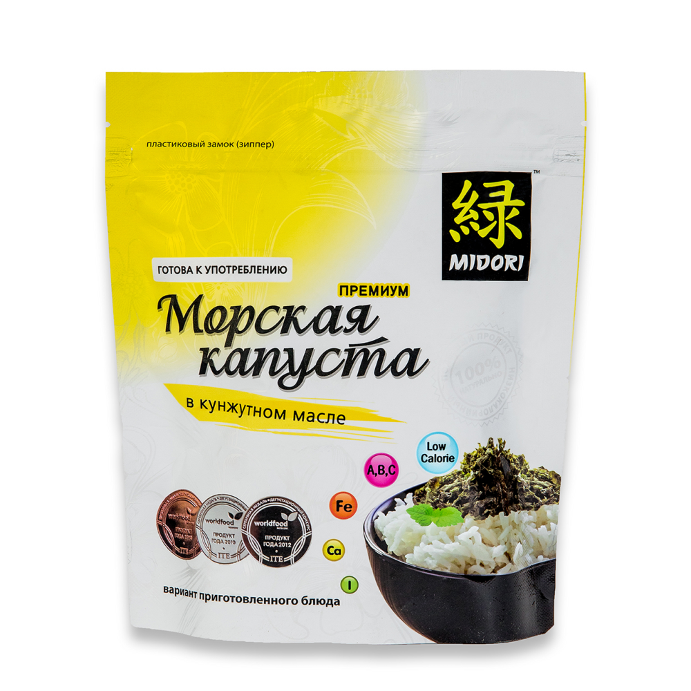 Капуста морская Midori премиум в кунжутном масле, 40г