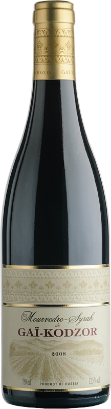 Вино Gai-Kodzor Mourvedre-Syrah красное сухое 13% 0,75 л