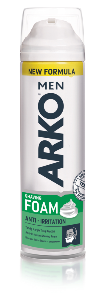 Пена для бритья Arko Men Anti-Irritation для очень чувствительной кожи 200 мл