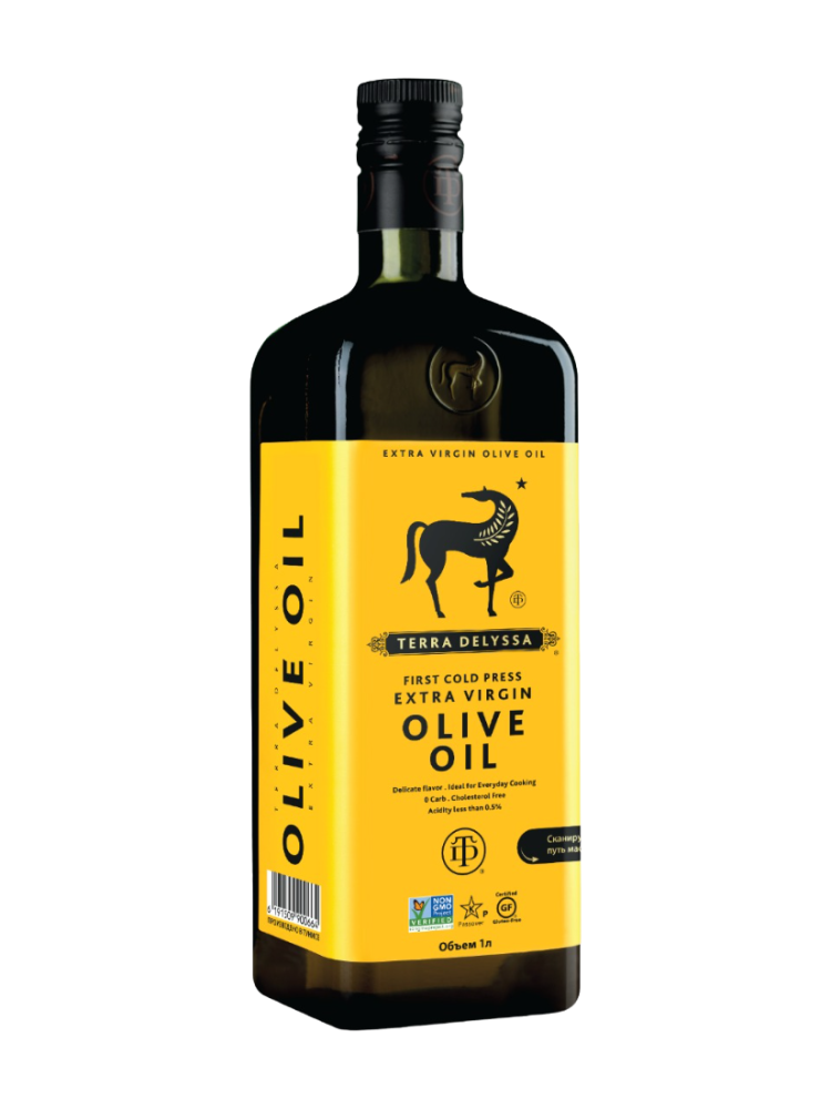 Масло оливковое Terra Delyssa Extra Virgin, 1л