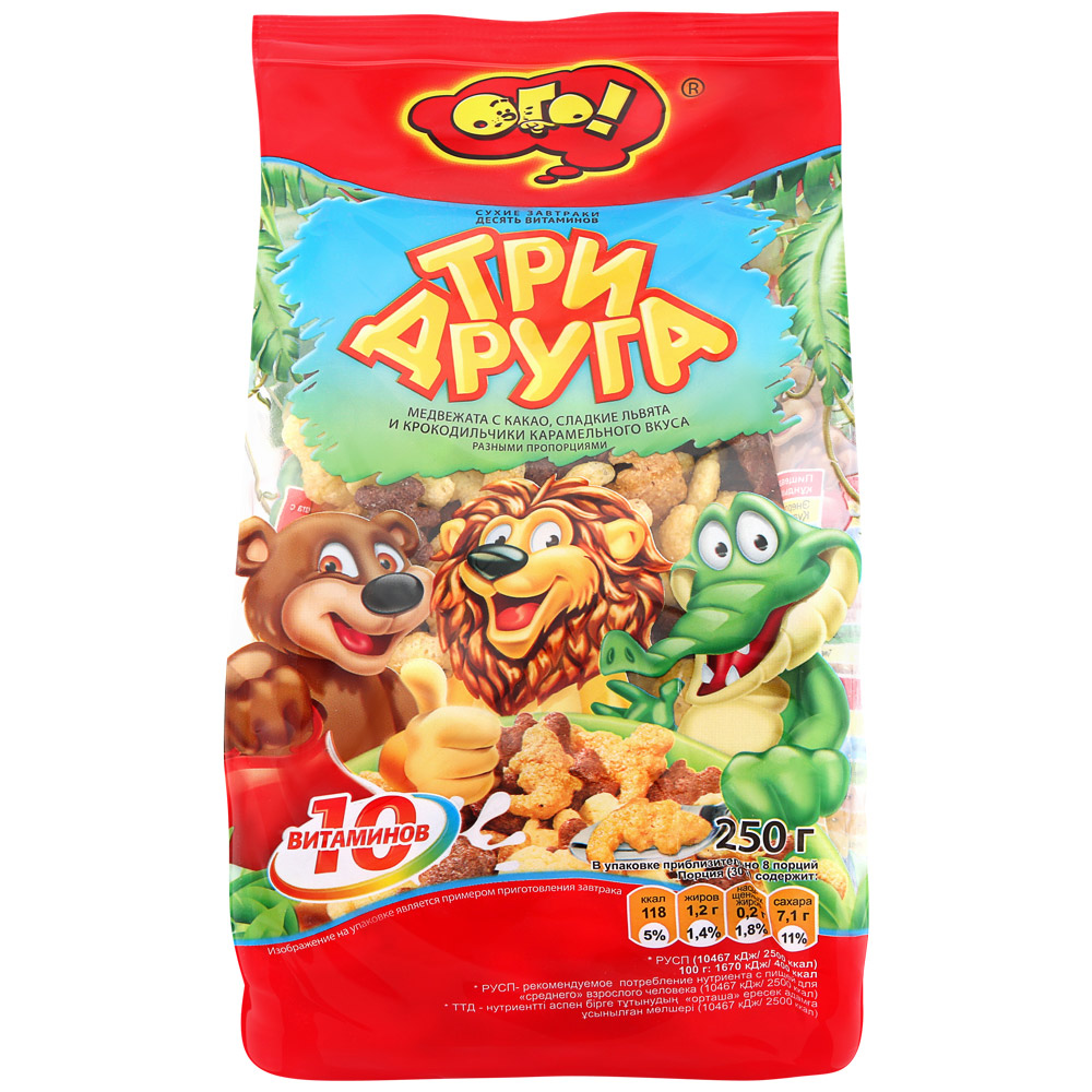 Сухой Завтрак Три Друга Купить