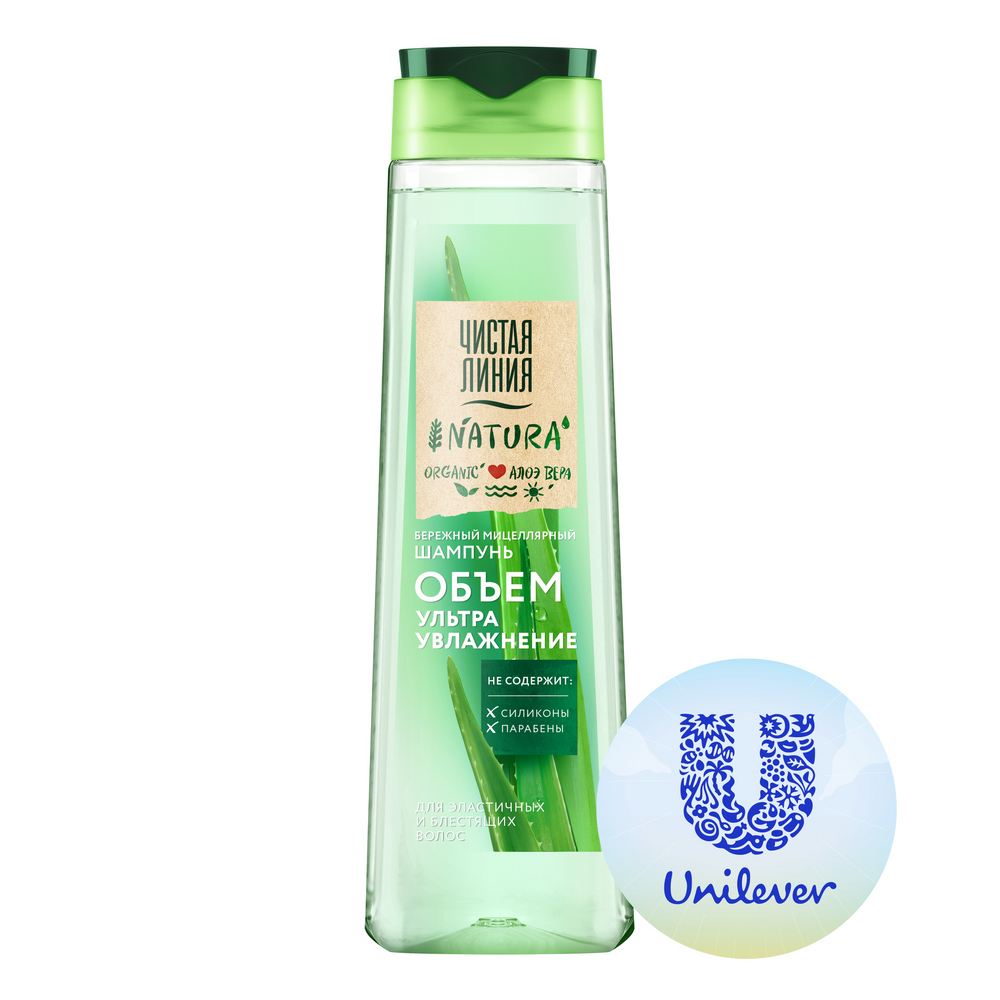 Шампунь для волос Чистая линия эксперт ультраувлажнение 400 мл