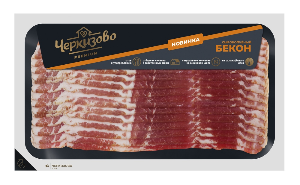 Бекон сырокопченый Черкизово нарезка 360 г