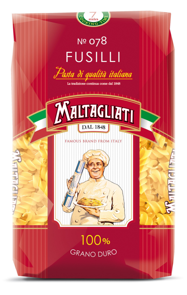 Макаронные изделия Maltagliati 078 спираль, 450г