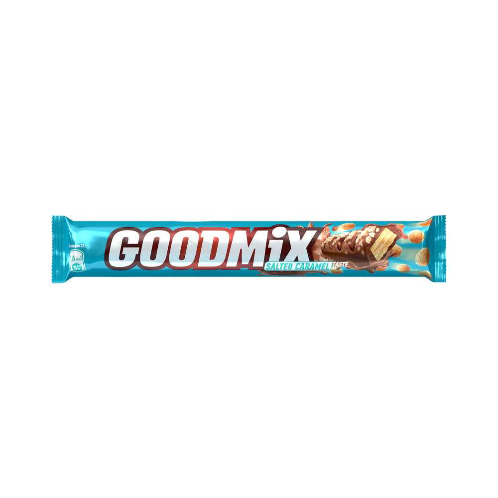 Батончик Goodmix соленая карамель, 44г Батончик Goodmix соленая карамель, 44г