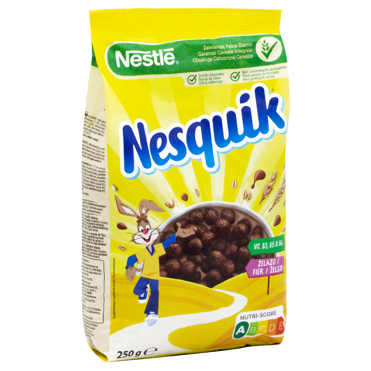 Завтрак готовый Nesquik шоколадные шарики, 250г