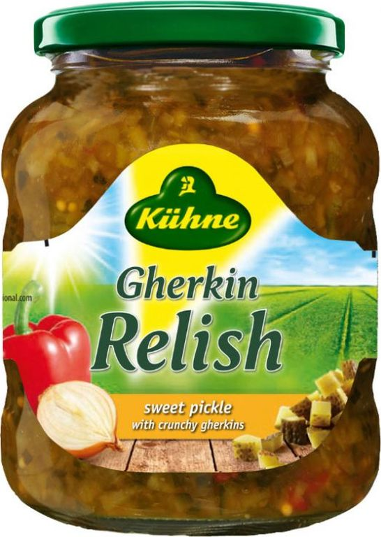 Соус Kuhne релиш с маринованными огурчиками в сиропе 350 г