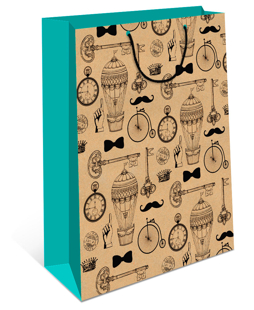 Пакет Лакарт Дизайн бумажный ламинированный 26,4 х 36 х 11,5 см