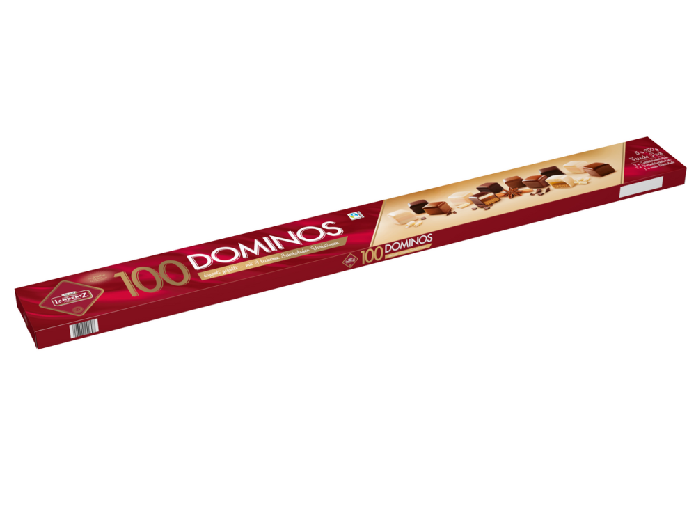 Конфеты Lambertz 100 Dominos шоколадные в виде домино 1250 г