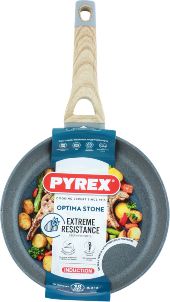 Сковорода Pyrex Optima Stone, 20см