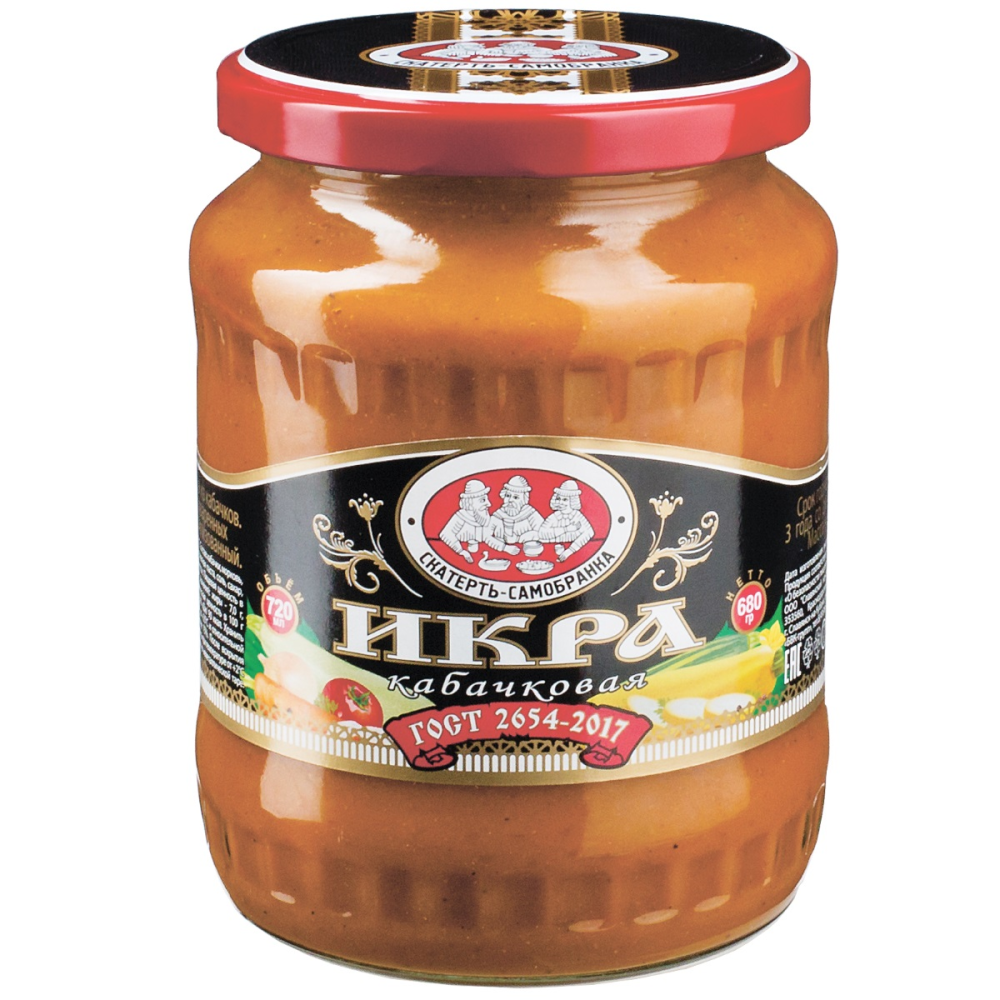 Икра Скатерть-Самобранка кабачковая, 350г