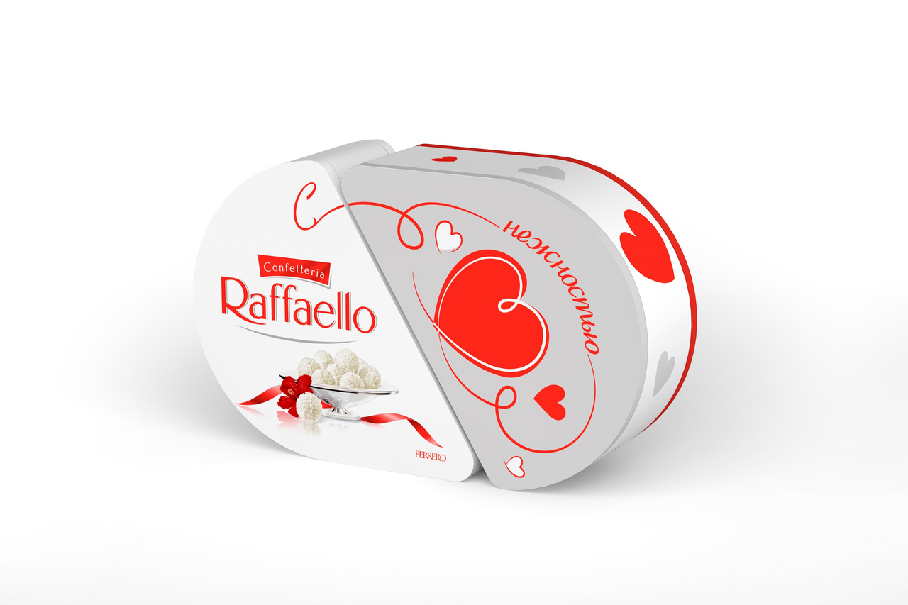 Конфеты Raffaello Сердце трансформер, 300г