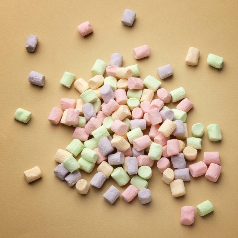 Маршмеллоу Guandy мини цветной фруктовый, 75г