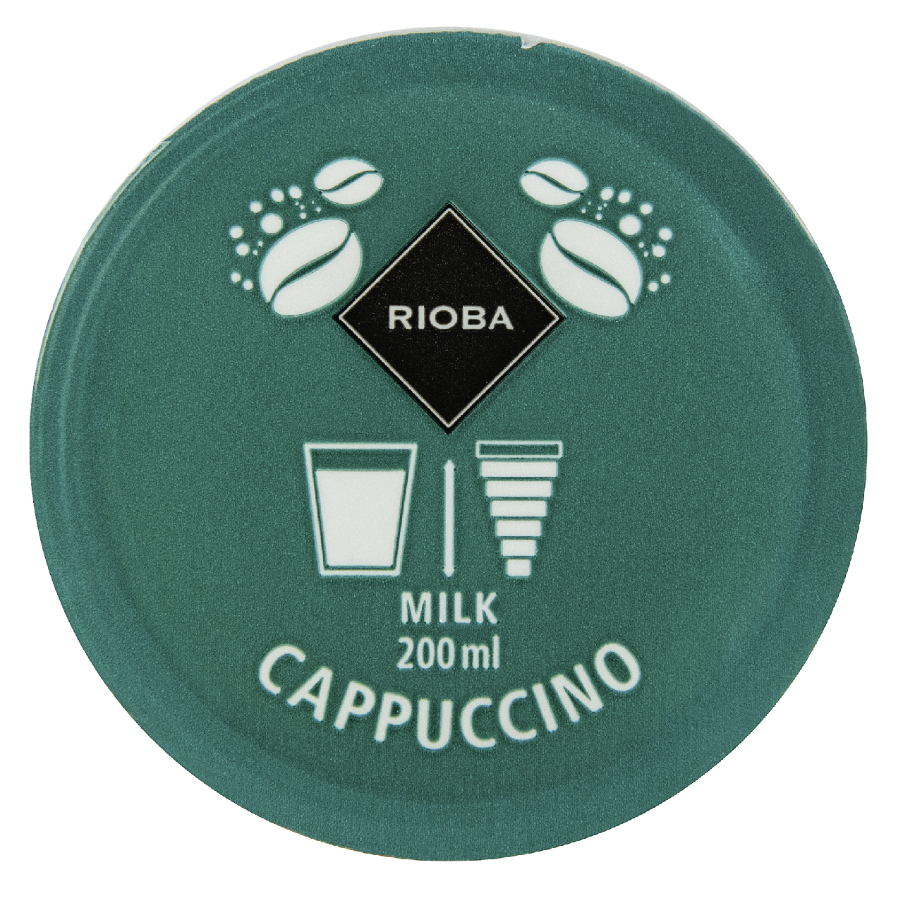RIOBA Кофе в капсулах Dolce Gusto Capuccino 8 порций 16 капсул, 192г