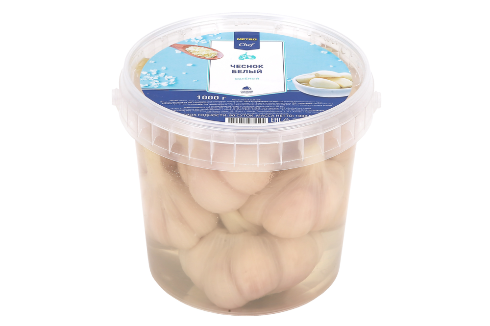 Чеснок Metro Chef белый соленый 1 кг