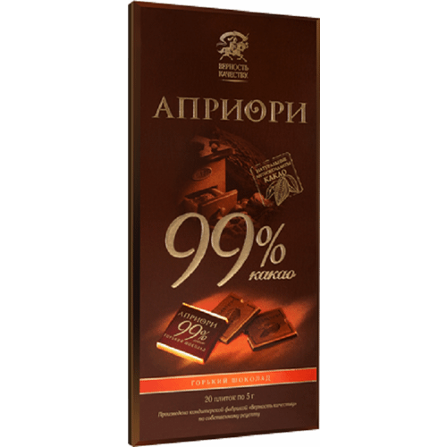 Горький шоколад 99 9